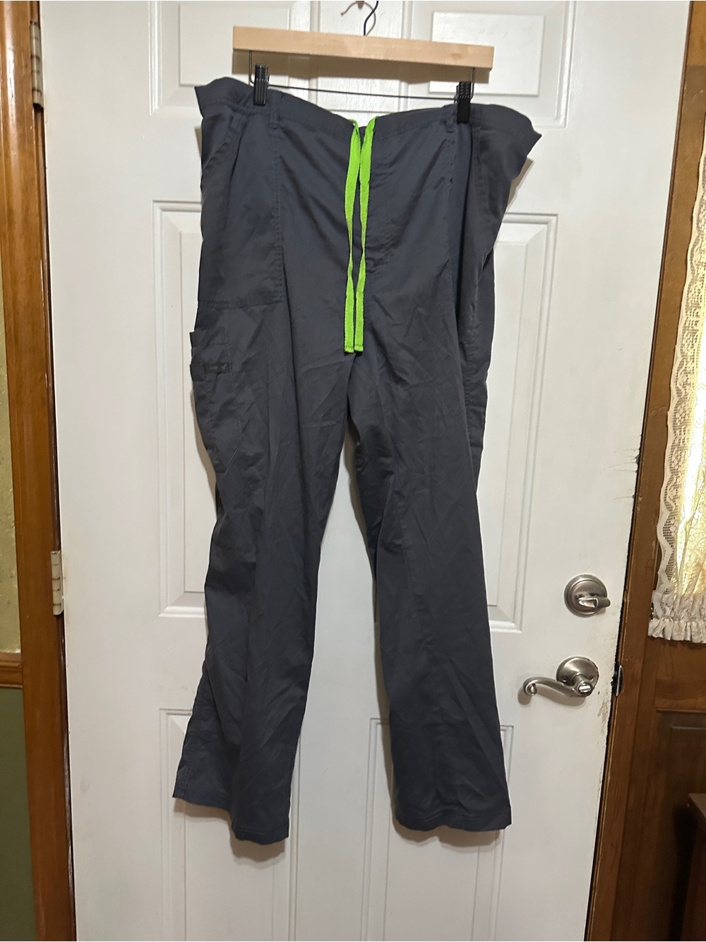 Landau ProFlex Scrub Pants Modern Fit Medical Gray Size X-Large Men’s